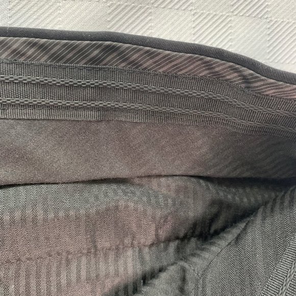 Unbranded Suit Pants Mens High Quality Black Size Approx.36 - Picture 4 of 8